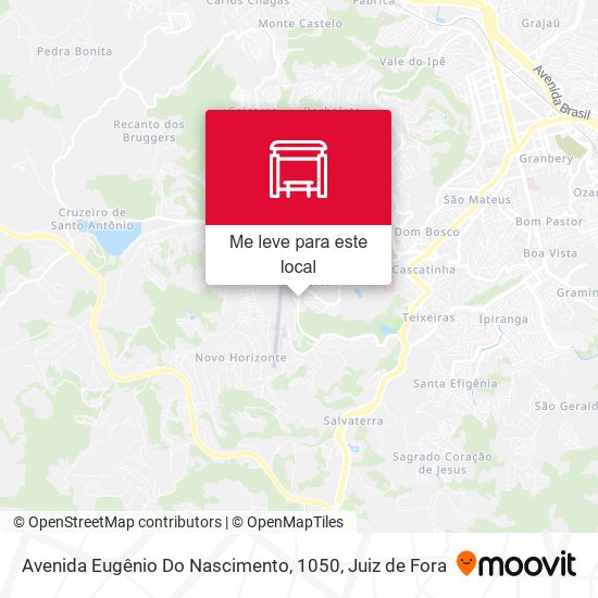 Avenida Eugênio Do Nascimento, 1050 mapa
