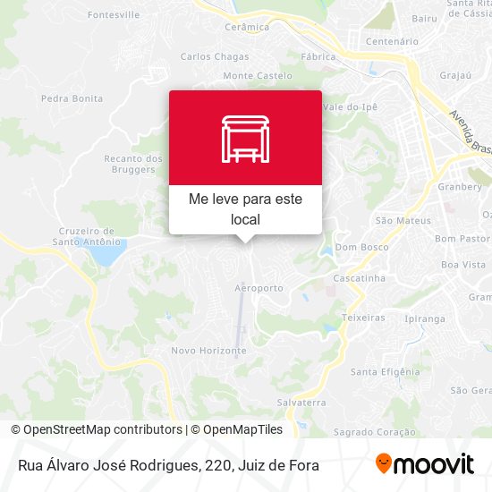 Rua Álvaro José Rodrigues, 220 mapa