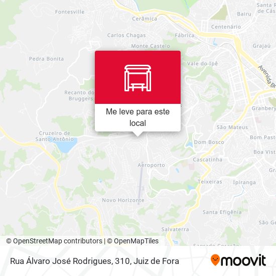 Rua Álvaro José Rodrigues, 310 mapa