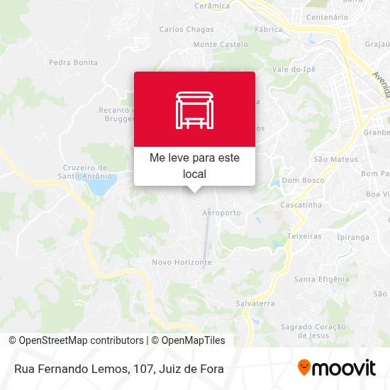Rua Fernando Lemos, 107 mapa
