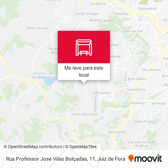 Rua Professor José Vilas Bolçadas, 11 mapa