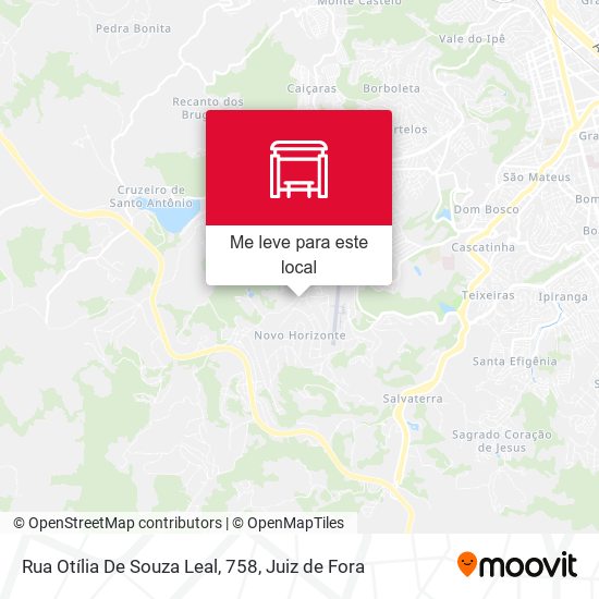 Rua Otília De Souza Leal, 758 mapa