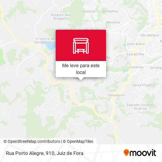 Rua Porto Alegre, 910 mapa