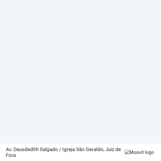 Av. Deusdedith Salgado / Igreja São Geraldo mapa