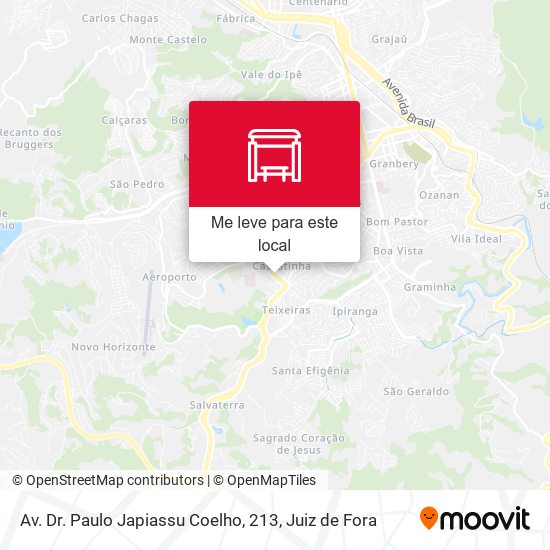 Av. Dr. Paulo Japiassu Coelho,  213 mapa