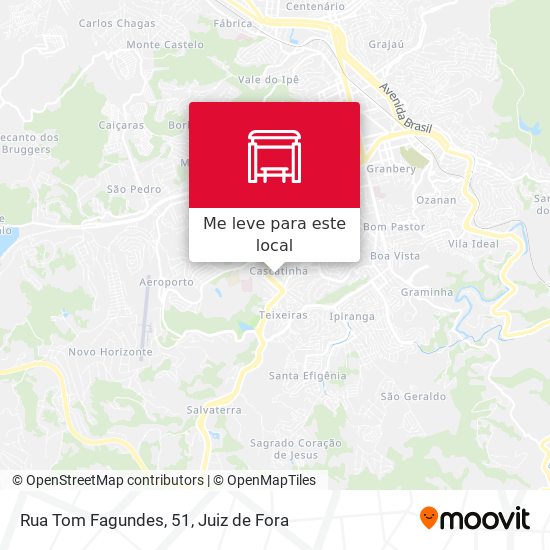 Rua Tom Fagundes, 51 mapa