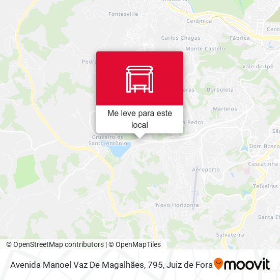 Avenida Manoel Vaz De Magalhães, 795 mapa
