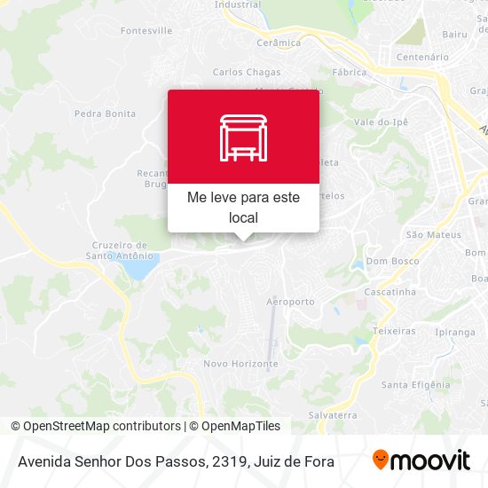 Avenida Senhor Dos Passos, 2319 mapa