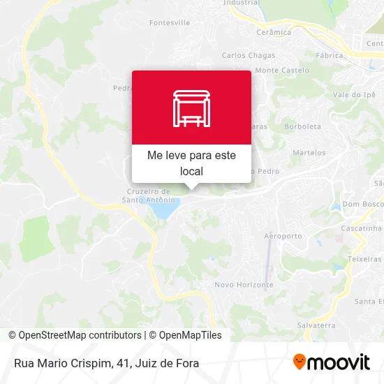 Rua Mario Crispim, 41 mapa