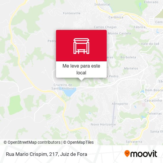 Rua Mario Crispim, 217 mapa