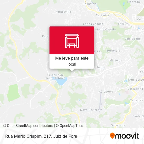 Rua Mario Crispim, 217 mapa
