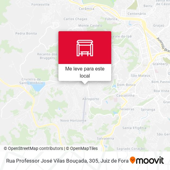 Rua Professor José Vilas Bouçada, 305 mapa