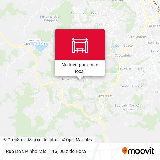 Rua Dos Pinheirais, 146 mapa