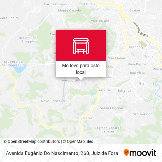 Avenida Eugênio Do Nascimento, 260 mapa