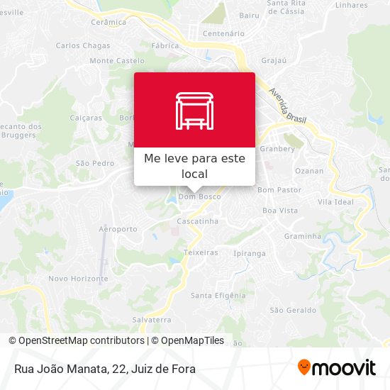 Rua João Manata, 22 mapa
