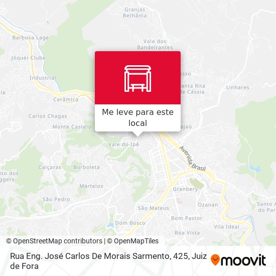 Rua Eng. José Carlos De Morais Sarmento, 425 mapa