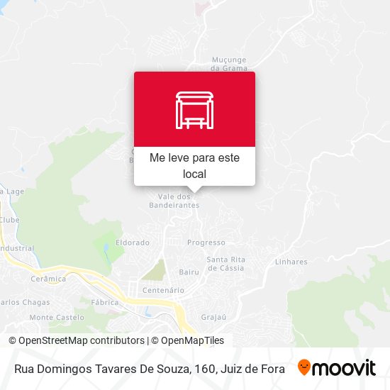 Rua Domingos Tavares De Souza, 160 mapa