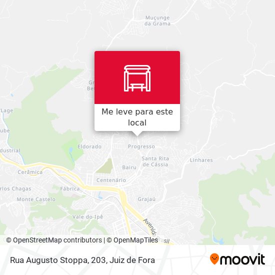Rua Augusto Stoppa, 203 mapa