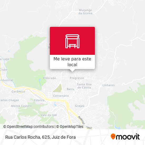 Rua Carlos Rocha, 625 mapa