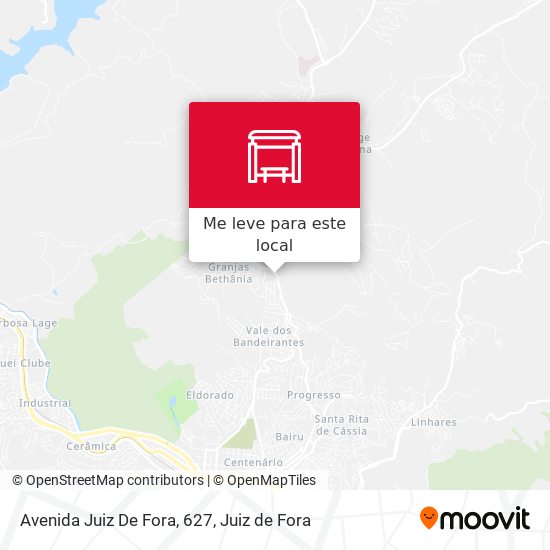 Avenida Juiz De Fora, 627 mapa