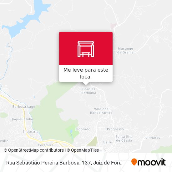 Rua Sebastião Pereira Barbosa, 137 mapa