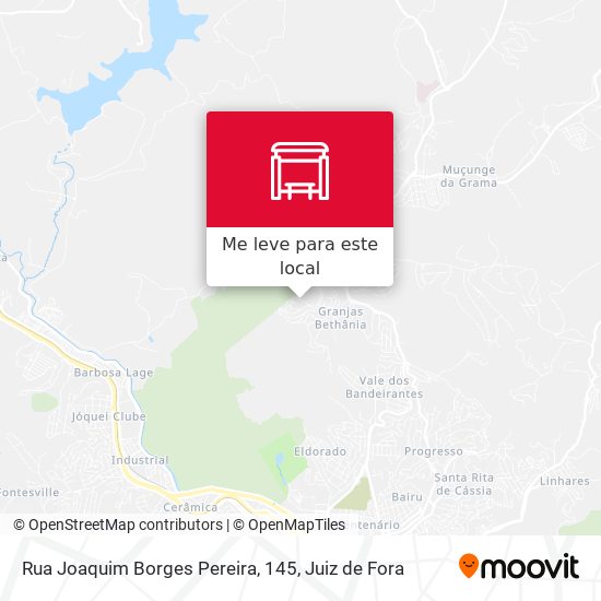 Rua Joaquim Borges Pereira, 145 mapa