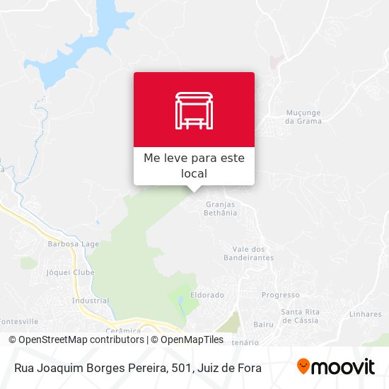 Rua Joaquim Borges Pereira, 501 mapa