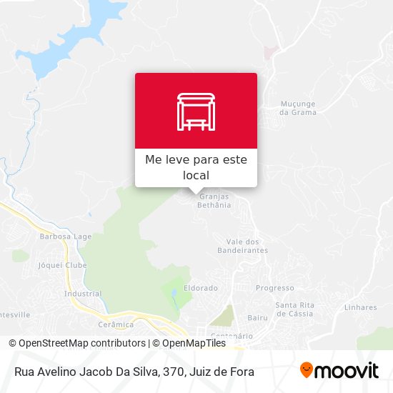 Rua Avelino Jacob Da Silva, 370 mapa