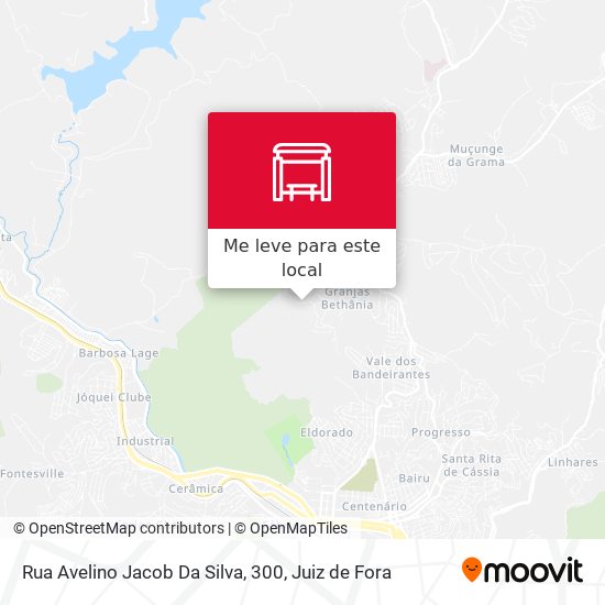 Rua Avelino Jacob Da Silva, 300 mapa