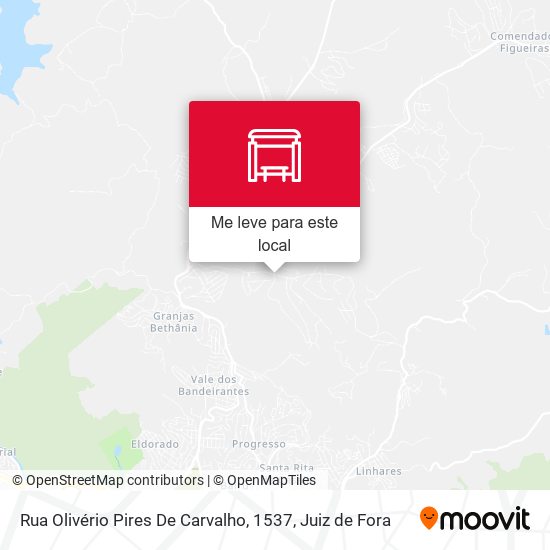 Rua Olivério Pires De Carvalho, 1537 mapa