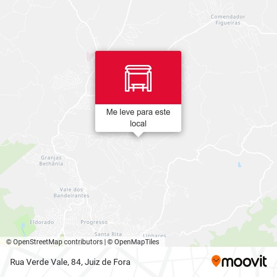 Rua Verde Vale, 84 mapa
