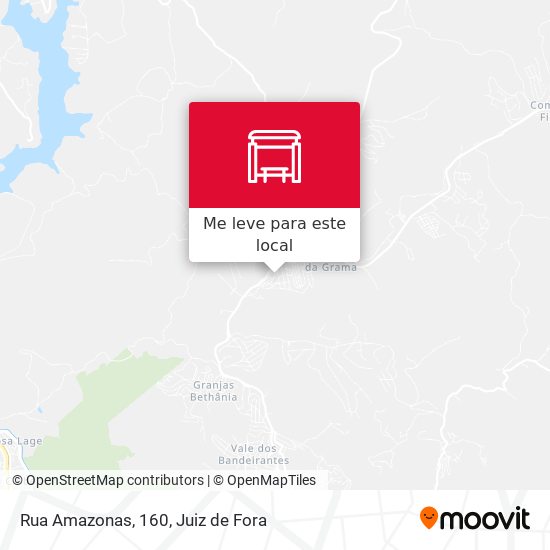 Rua Amazonas, 160 mapa