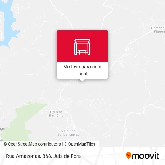 Rua Amazonas, 868 mapa