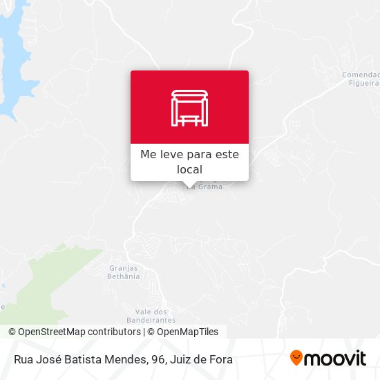 Rua José Batista Mendes, 96 mapa