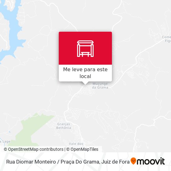 Rua Diomar Monteiro / Praça Do Grama mapa