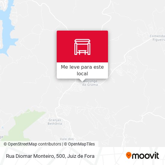 Rua Diomar Monteiro, 500 mapa