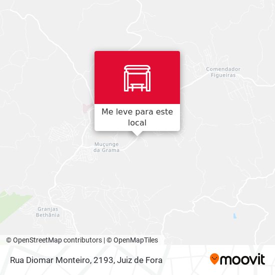 Rua Diomar Monteiro, 2193 mapa