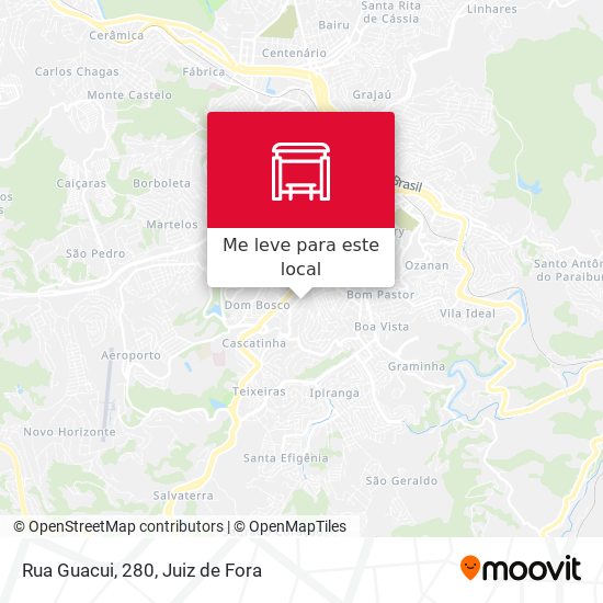 Rua Guacui, 280 mapa
