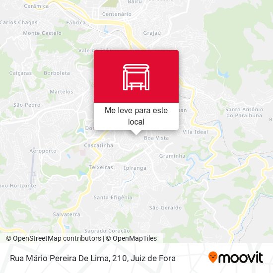 Rua Mário Pereira De Lima, 210 mapa