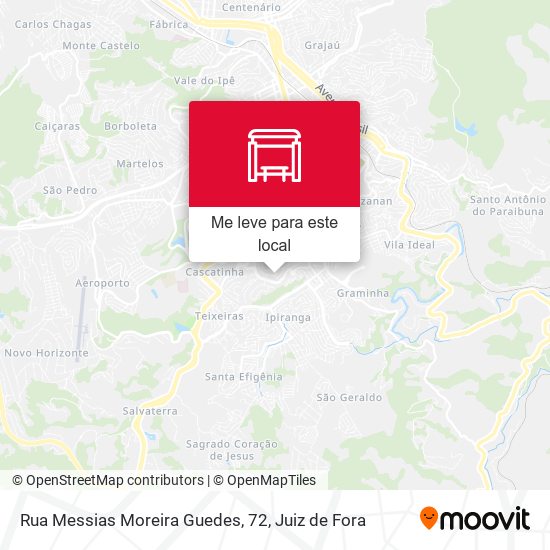 Rua Messias Moreira Guedes, 72 mapa