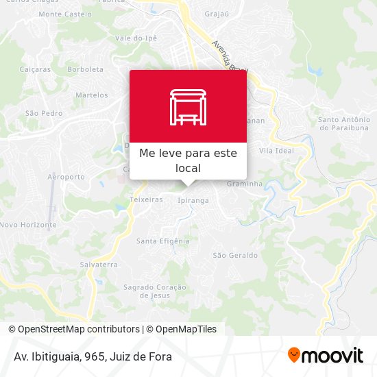 Av. Ibitiguaia, 965 mapa