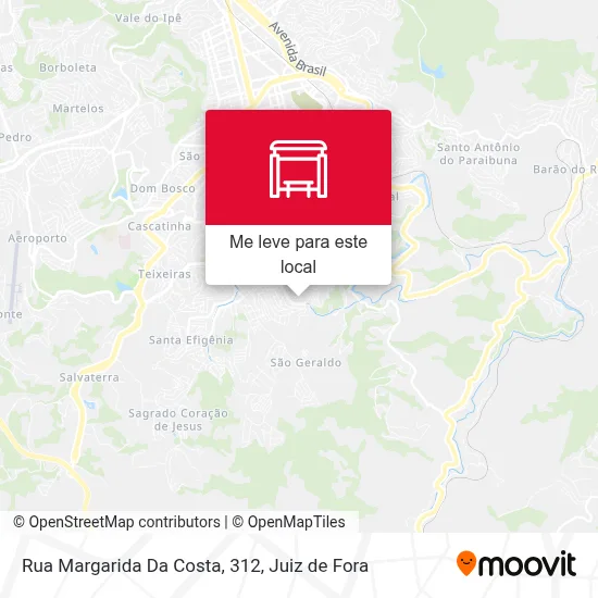 Rua Margarida Da Costa, 312 mapa