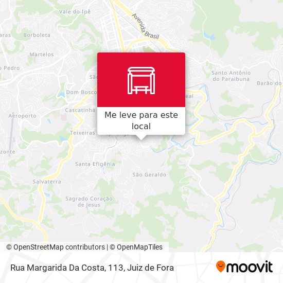 Rua Margarida Da Costa, 113 mapa