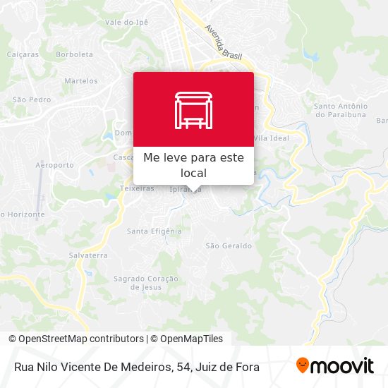 Rua Nilo Vicente De Medeiros, 54 mapa