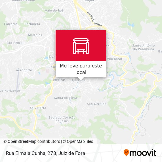 Rua Elmaia Cunha, 278 mapa