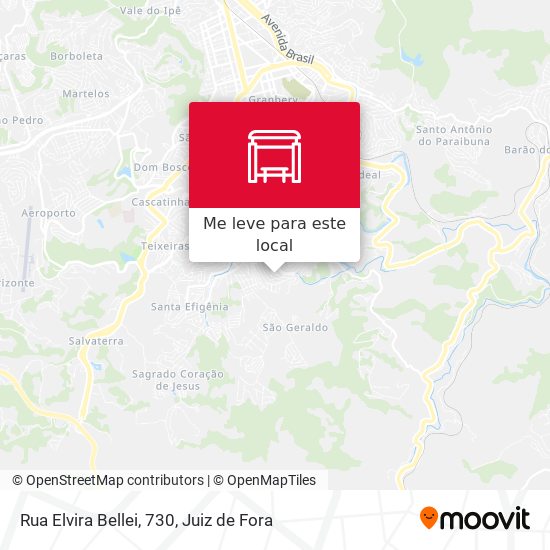 Rua Elvira Bellei, 730 mapa
