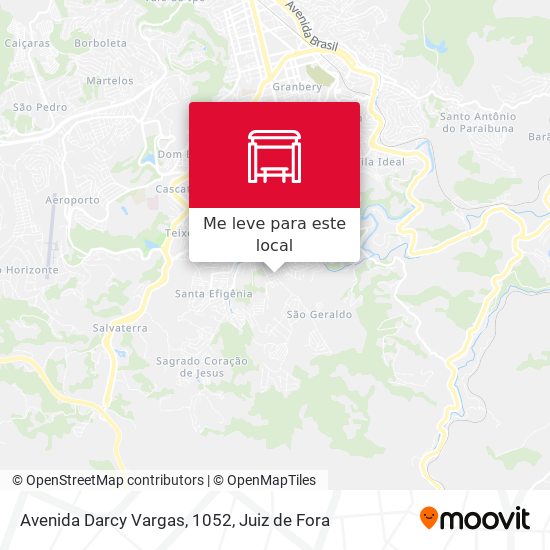 Avenida Darcy Vargas, 1052 mapa
