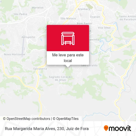 Rua Margarida Maria Alves, 230 mapa
