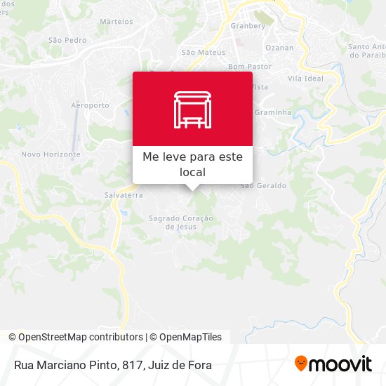 Rua Marciano Pinto, 817 mapa