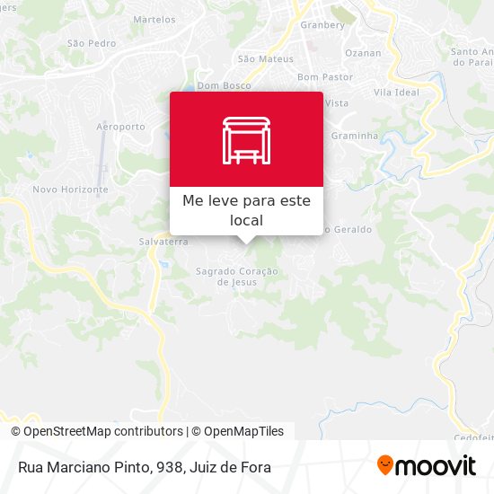 Rua Marciano Pinto, 938 mapa